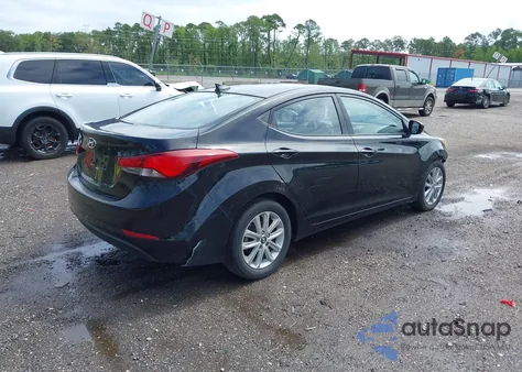 2016 Hyundai Elantra Se z USA, uszkodzony, nr VIN 5NPDH4AE9GH719899